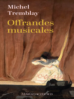 cover image of Offrandes musicales